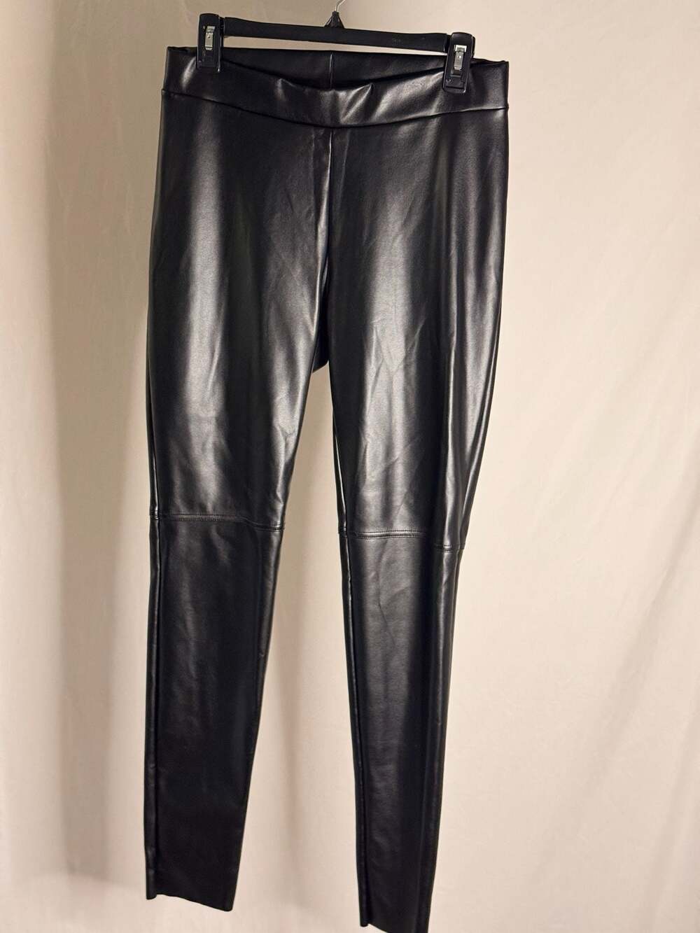 Wolford Estella Faux Leather Leggings Black Size 12